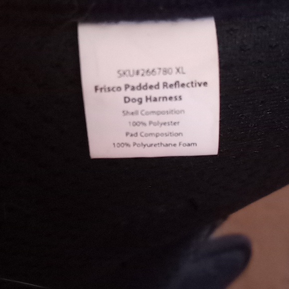 Padded reflective dog harness size XL - Picture 3 of 4